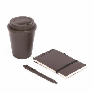 Set KAUAI: Mug, Libreta A6, Bolígrafo y Caja