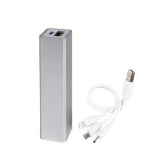 Cargador Power Bank metálico 2200mAh