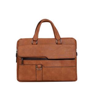 Maletín ejecutivo porta-notebook de Eco-cuero "Bronson" 6.5L