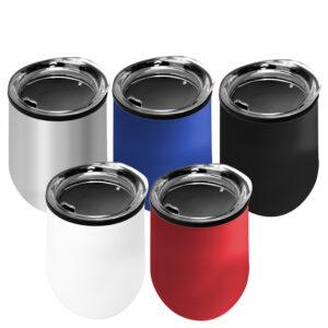 Mug metálico/plástico "Synna" 350cc