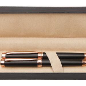 Set de boligrafo y roller "Cobra" tinta azul