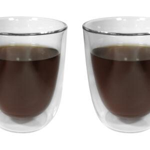 Set de vasos de vidrio "Double"