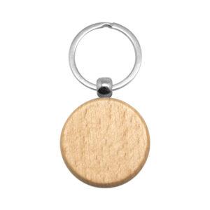 Llavero de madera "Rubí"