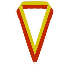 Cinta Amarilla/Roja 15 mm. de ancho