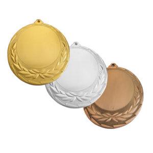 Medallón 70 mm hoja de laurel