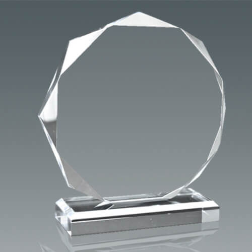 Galvano Cristal Octagonal 215 x 200 mm. - Imagen 2