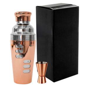Set de coctelería barista encobrizado