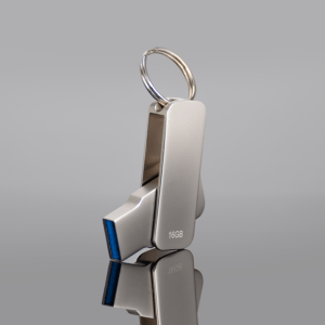 USB 3.0 pendrive "Swivel" de acero inoxidable 16 GB